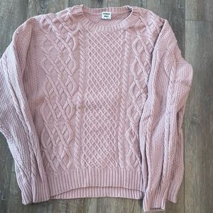 Sunday Best cable knit sweater